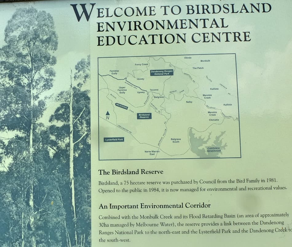 Birdsland Reserve Educational entre