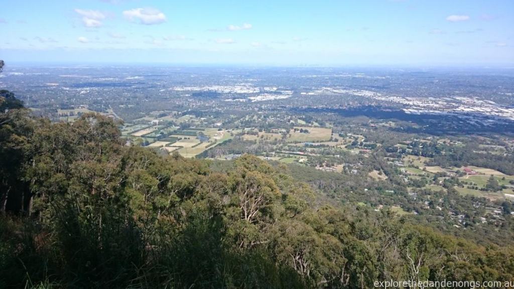 Burkes Lookout - Views over Melbourne, Mt Dandenong