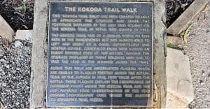 Kokada Memorail Trail Description
