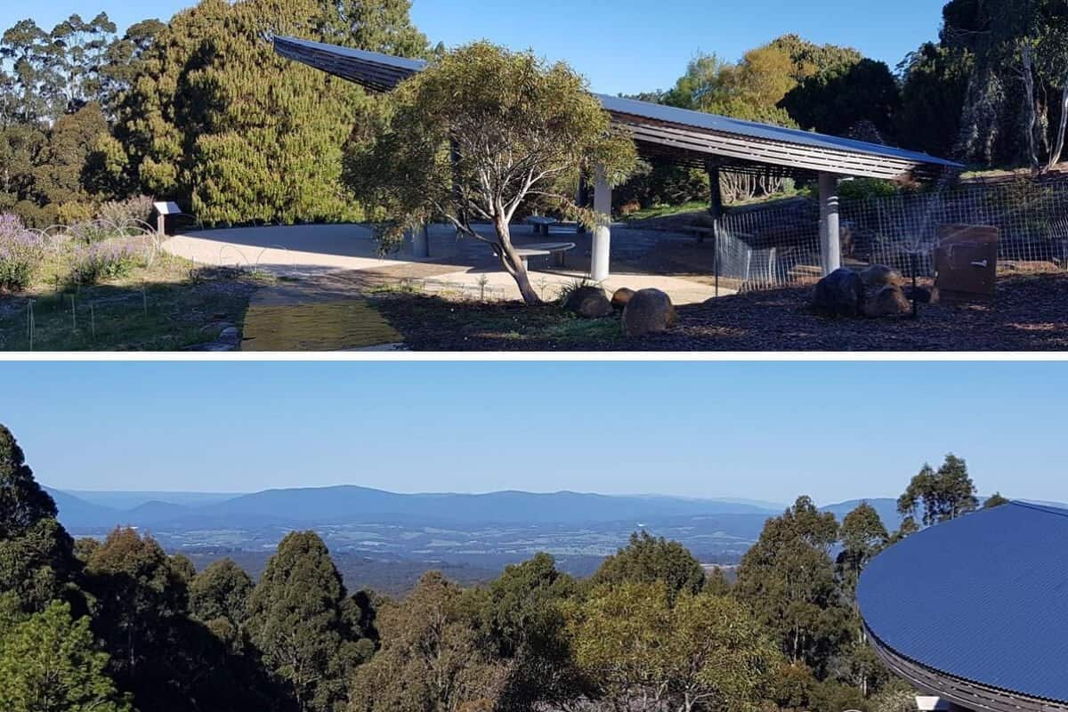 Dandenong Ranges Botanic Garden, Serenity Point Views